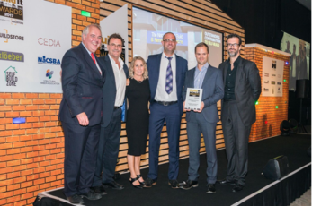 The NSBRC team at the Build It Awards