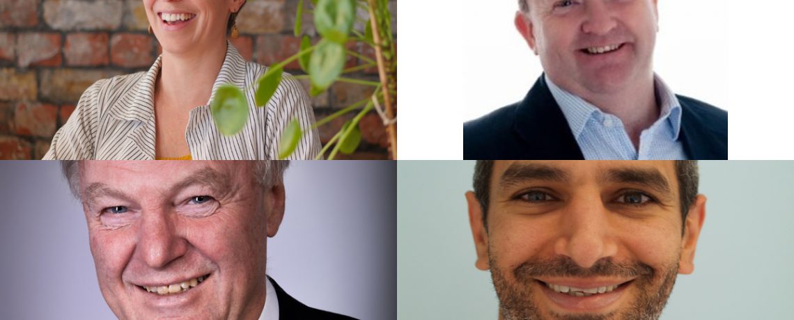 Institute of Directors ambassadors Katherine Piper, Peter Doyle, Alex Chikhani, and John Rotherford