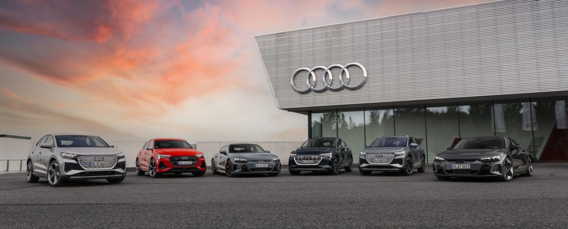 The Audi range