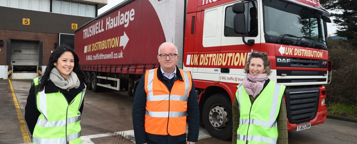Wendy Lam of Watersheds with Graham Darnell of OTIF Group and Katharine Mortimer of Royds Withy King
