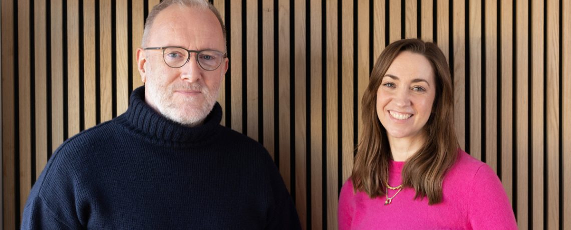 Mark Taylor and Katherine McQueen, joint managing directors at A Productions