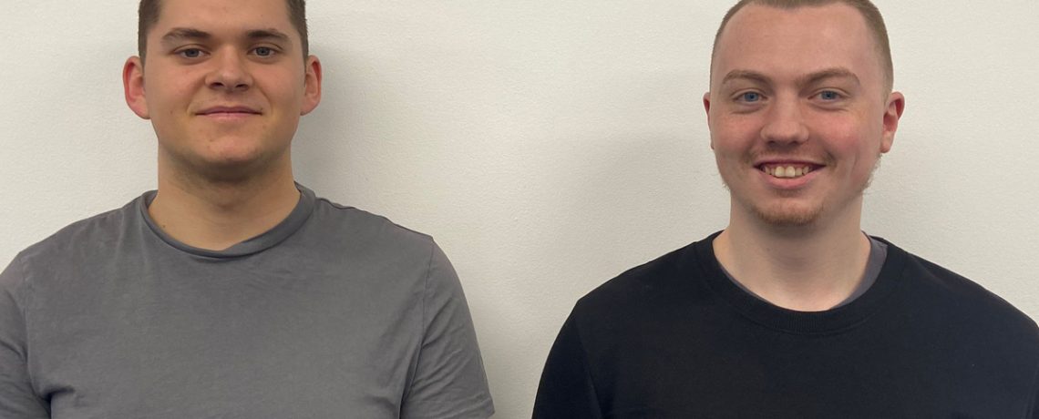 Zach Bunce and Callum Morton of Optimum Professional Services