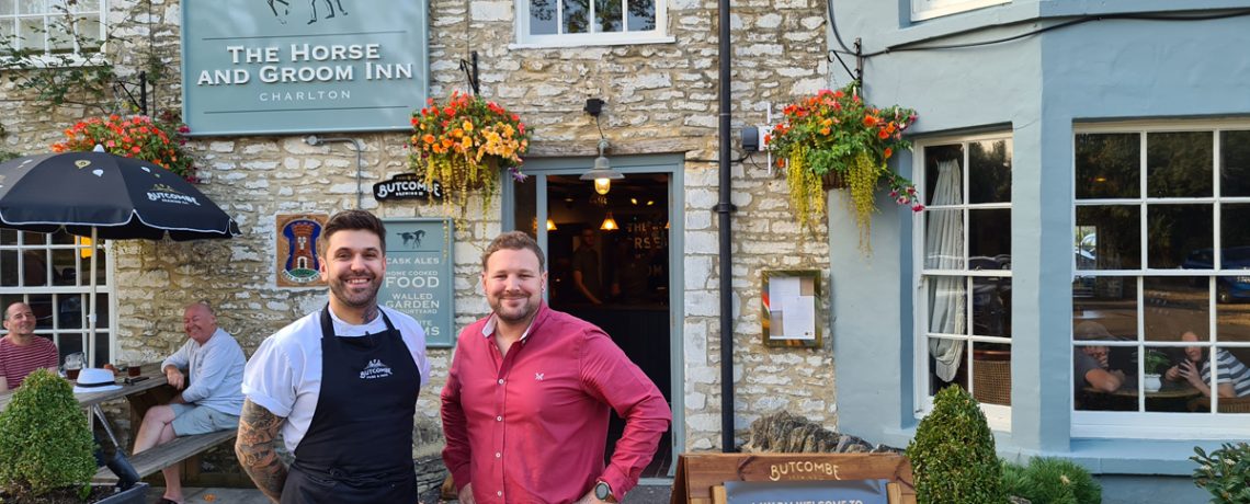 The Horse & Groom manager David Oram and head chef Mo Farhan