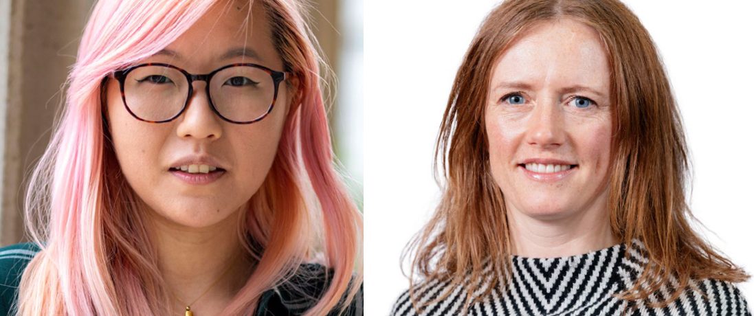Dr Ying Lia Li and Victoria Forrest