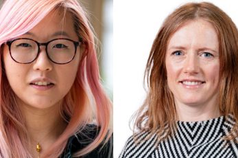 Dr Ying Lia Li and Victoria Forrest