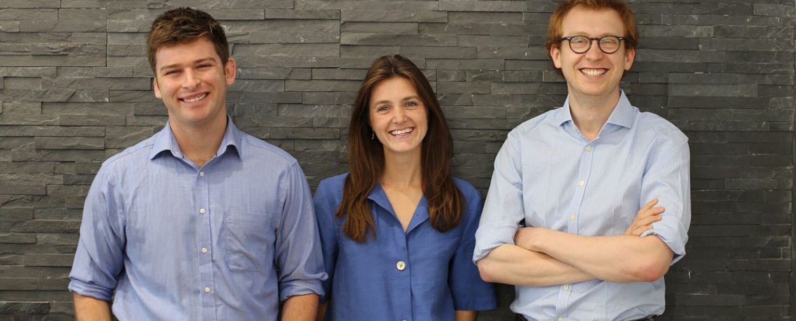 Tumelo product manager Will Goodwin, CEO Georgia Stewart, and CTO Ben King