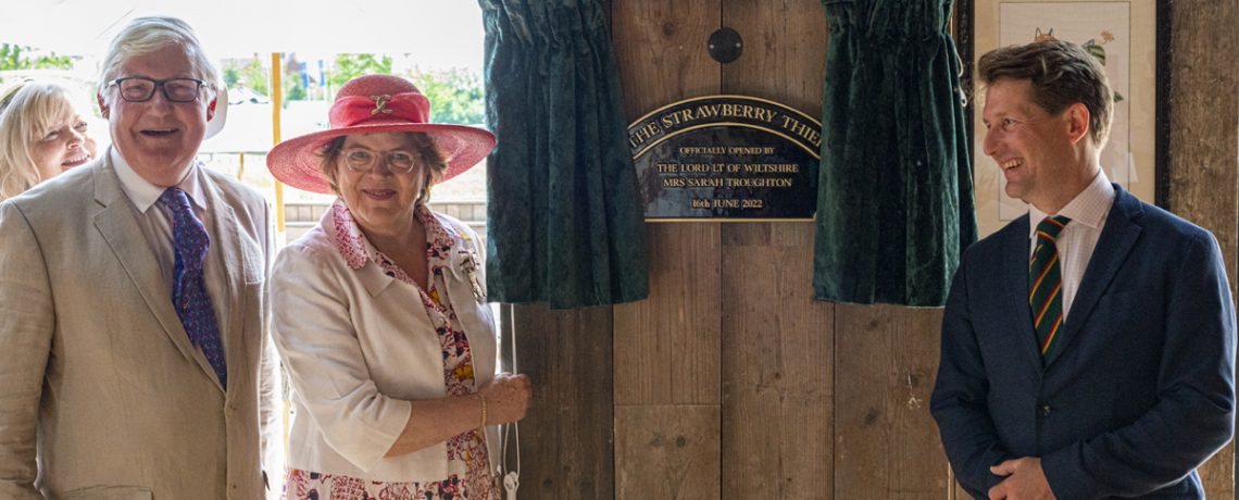 James Arkell, HM Lord-Lieutenant of Wiltshire & George Arkell