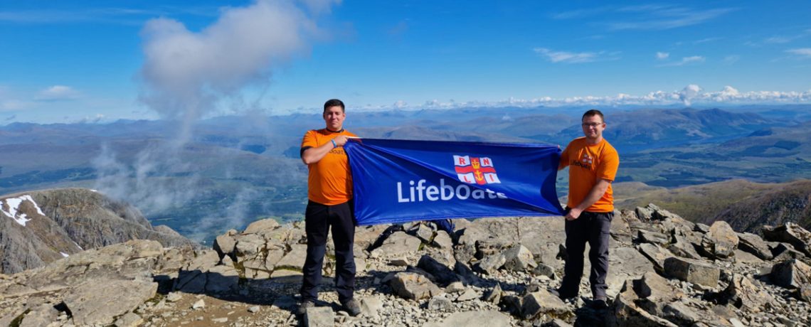 Kyle Holmes, of Black Nova, based in Calne with his friend Danny Parsons (David Horton Contractors) who conquered the challenge together over the Platinum Jubilee weekend