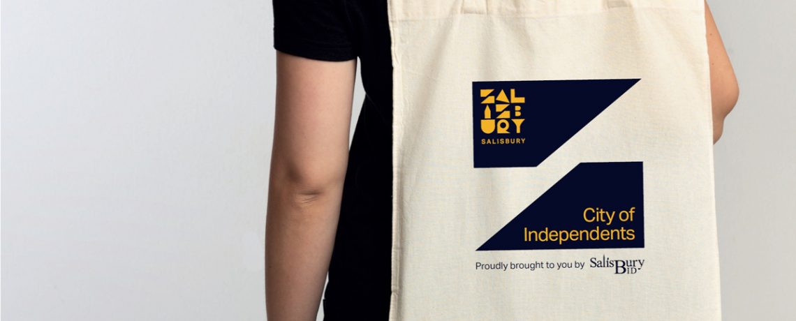 Salisbury City of Independents shopping bag
