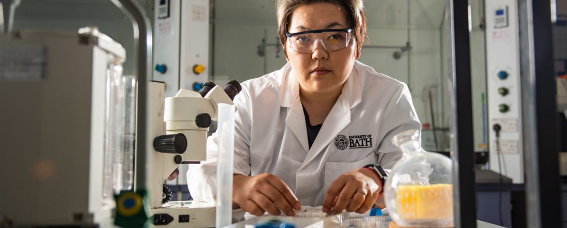Asel Sartbaeva – Vaccine Enscillation Research with Impact 2022 Client: Chris Melvin - Comms © University of Bath