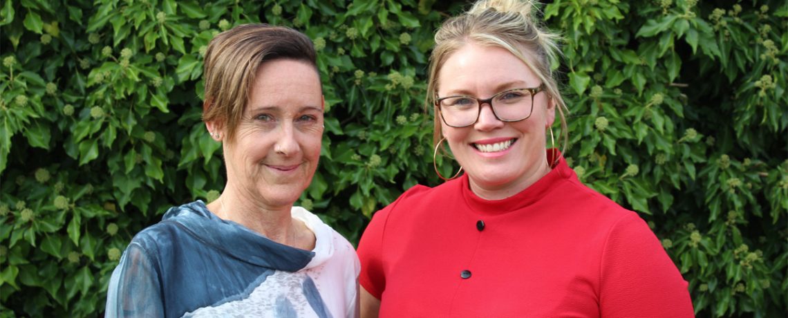 Lisa Lewis and Natlie Sherman