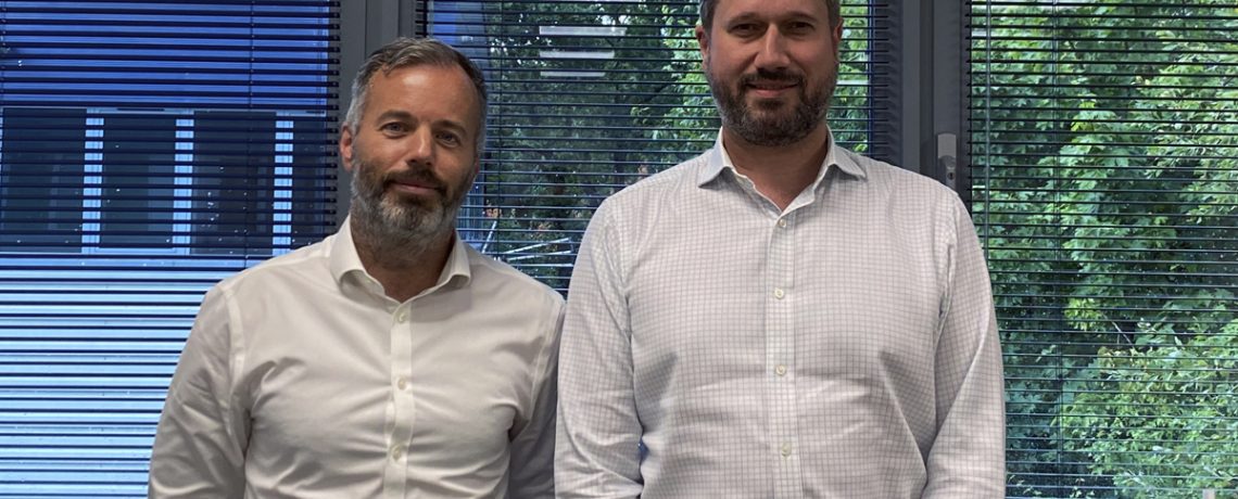 New SCT finance director Chris Farrell, left, and sales and marketing director Steve Briant