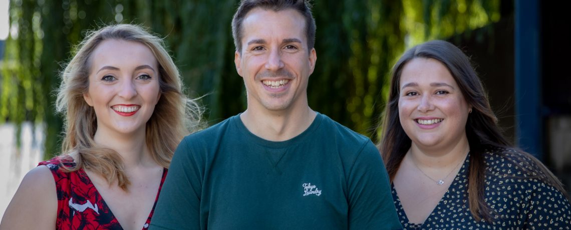 Steph Brown, Kevin Hamersley, and Vicki Edwards