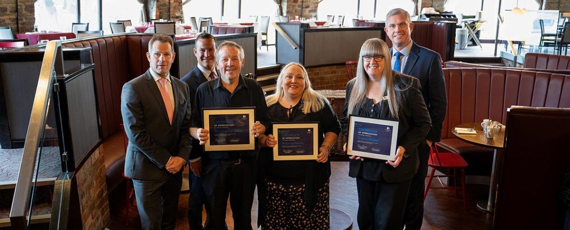 DoubleTree Bristol Hilton long service staff