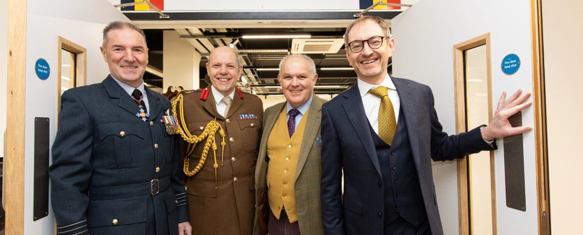 The official opening of the new RWB Auction room in Royal Wooton Bassett. January 2024.