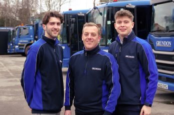 Grundon announces appointment of sales lead and two new apprentices in National Apprenticeship Week
