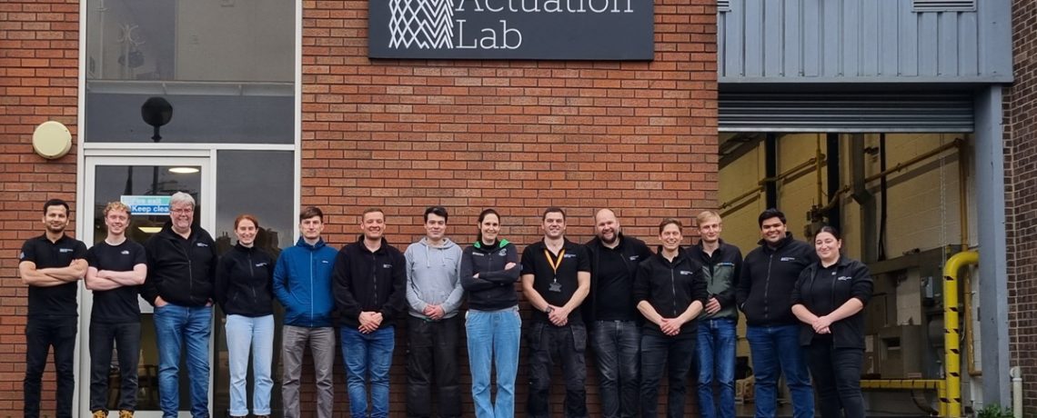 The Actuation Lab team, part of SETsquared Bristol, the University of Bristol tech incubator