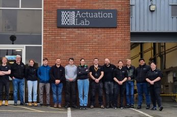 The Actuation Lab team, part of SETsquared Bristol, the University of Bristol tech incubator