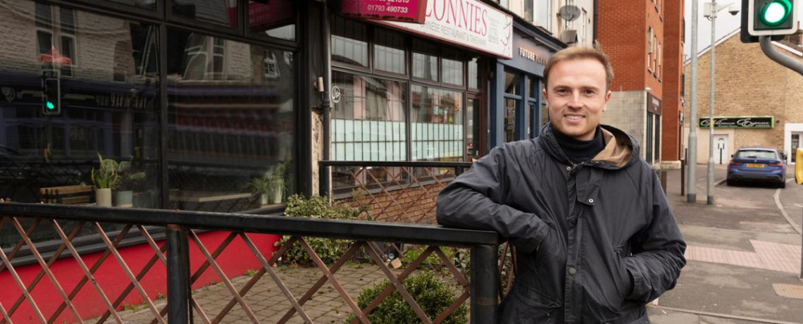 Property developer Arthur Dallimer has submitted plans to Swindon Council to upgrade the forecourts of four shops on Devizes Road, Old Town