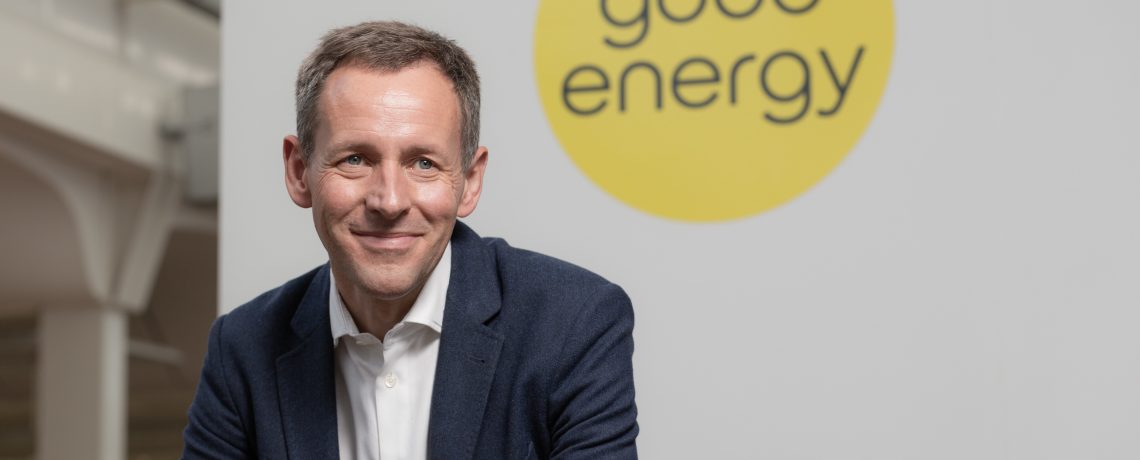 Good Energy chief executive Nigel Pocklington