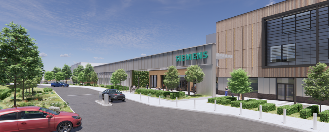 Engineering firm Siemens is to build a £100 million research & development facility in Chippenham.