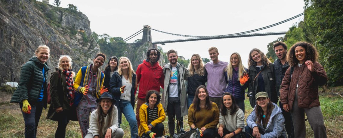 Stop ocean plastic pollution - City to Sea team in Bristol