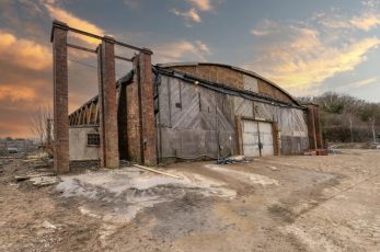 Restoration work has started on a World War I aircraft hangar at north Bristol development Brabazon, which site owners YTL want to turn into a community hub.