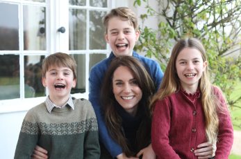 The image as it appears on the Prince and Princess of Wales' account on the social media platform X