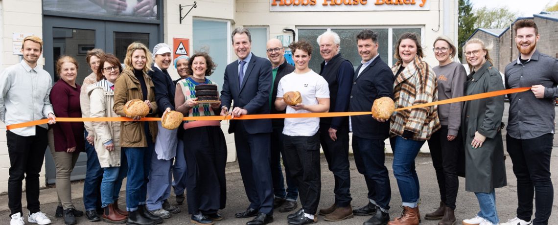 A 100-year-old family bakery which has expanded to include a small chain of shops and a bakery school has expanded its Bristol headquarters.