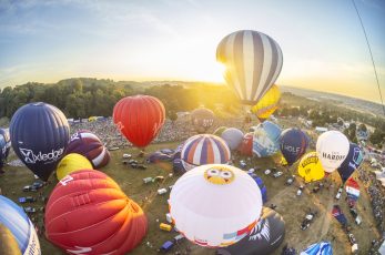 The team behind the Bristol International Balloon Fiesta have announced the first wave of support from the business community