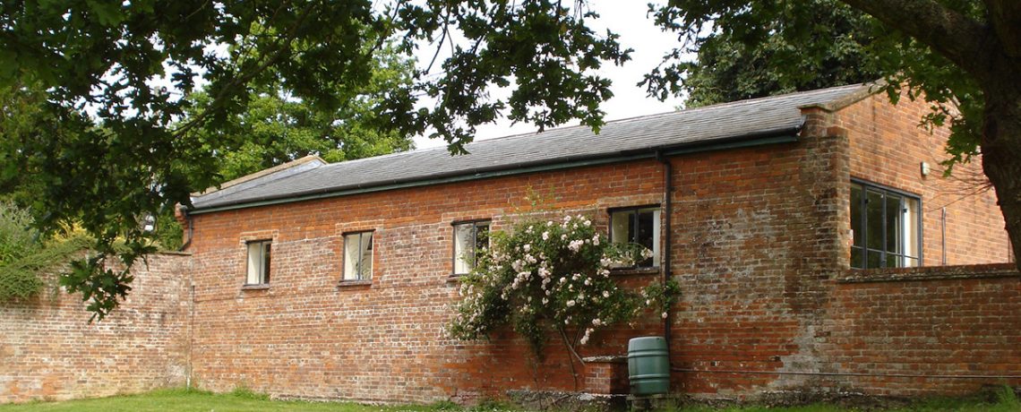 A workspace in the grounds of Heywood House – a mansion near Westbury which has been converted from a stately home to suites of offices – is coming to market.