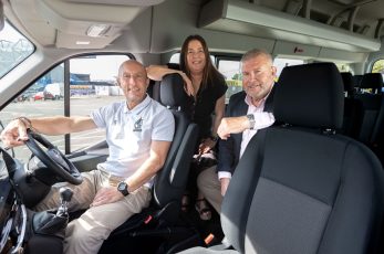 A Bristol community charity has moved into vehicle purchasing for the first time with the acquisition of a new luxury minibus from Vanaways