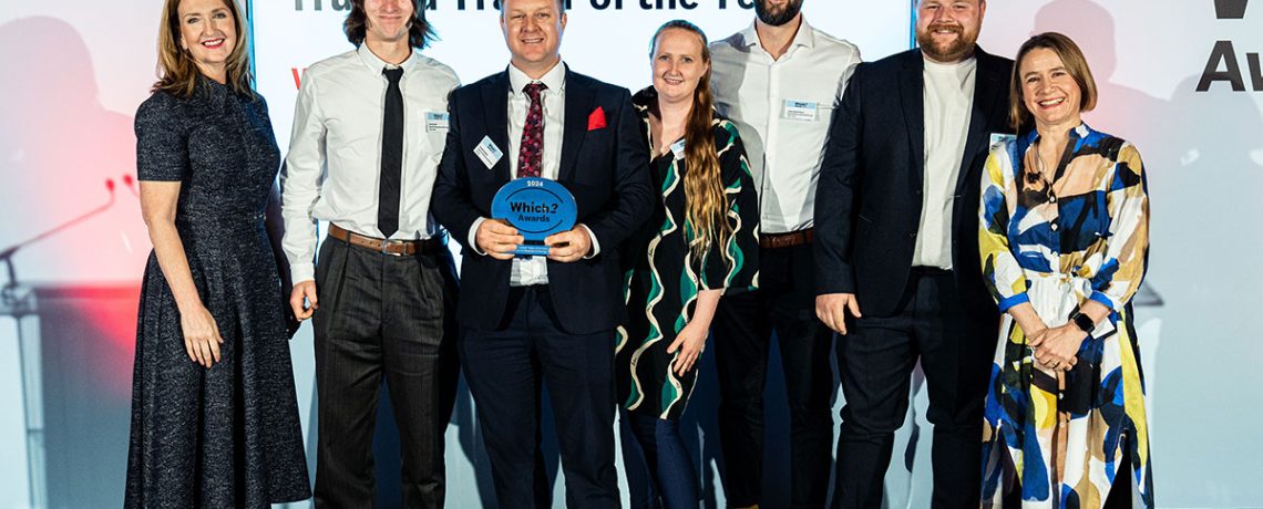 Bristol removals firm Move On has won a prestigious Which? award after little more than four years in business.