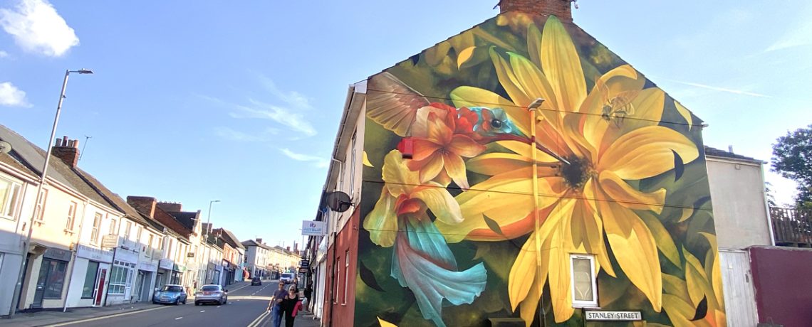 Artists from Swindon and around the world will be painting the town red this summer, for the third annual Swindon Paint Fest.