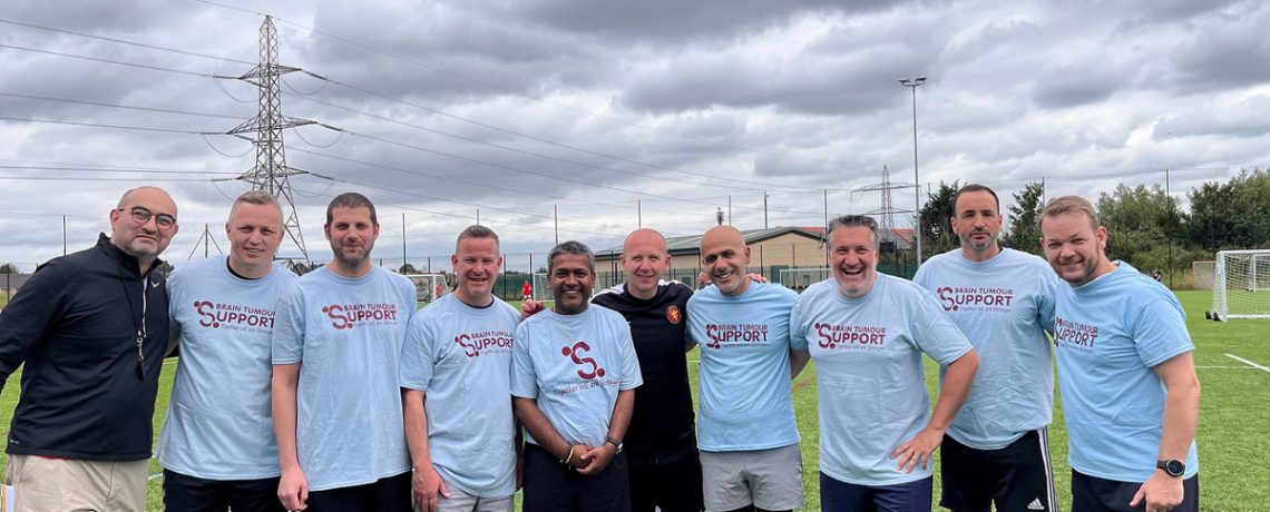 Hoteliers in Bristol achieved their goal of raising hundreds of pounds for a Bristol-based charity after pitching their football skills against each other in a five-a-side competition