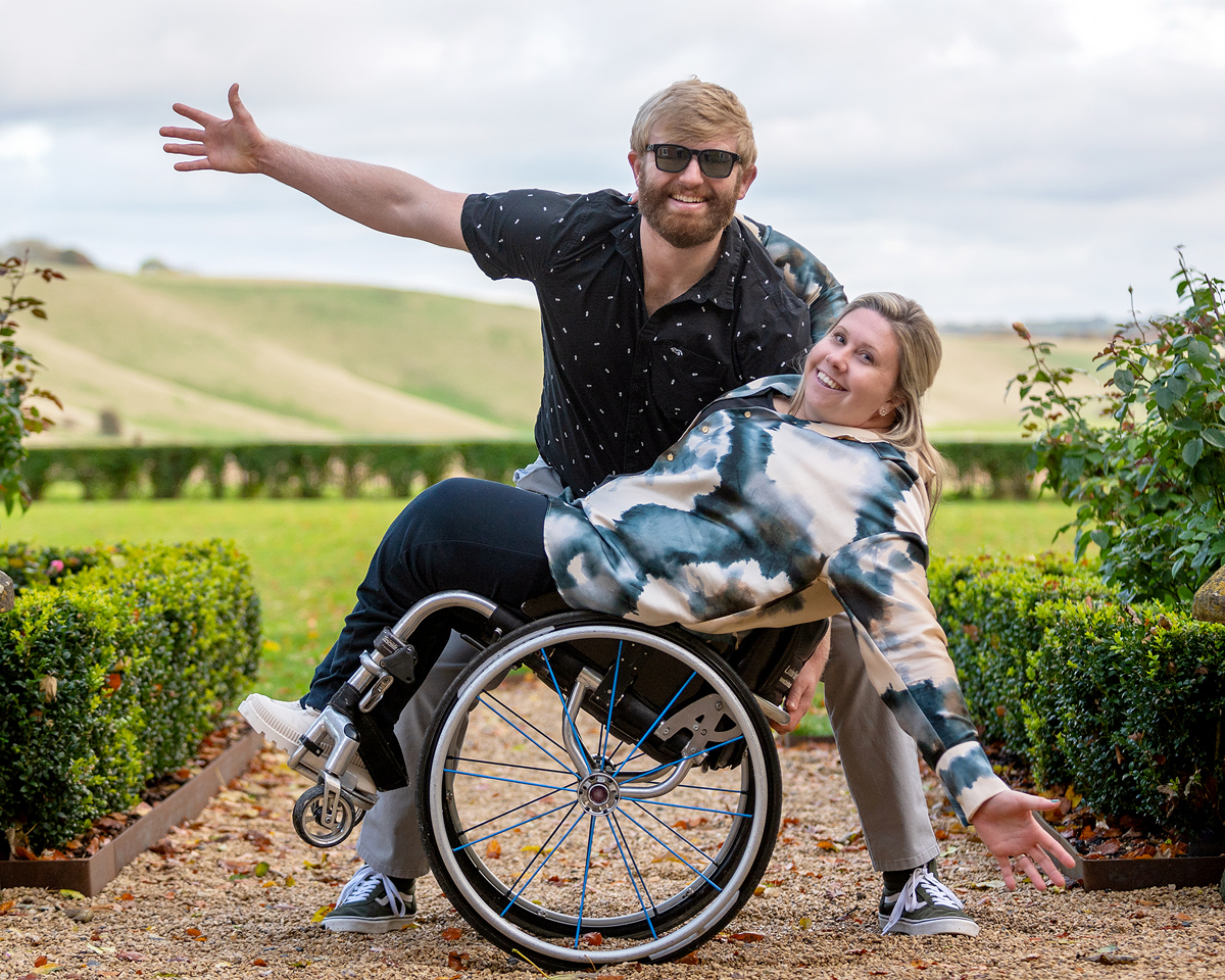 Chris and his wife Louise Hunt Skelley
