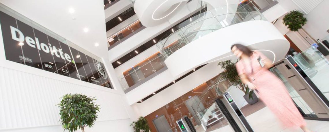 Financial services giant Deloitte has opened the doors to its inspiring new Bristol office in the landmark Halo building, acknowledged as one of the UK’s most sustainable office developments