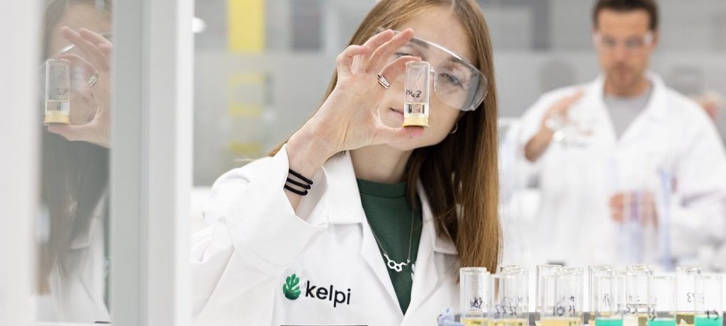 Material innovation firm Kelpi - which uses seaweed to create sustainable packaging - has won a major grant from Innovate UK, part of UK Research and Innovation.