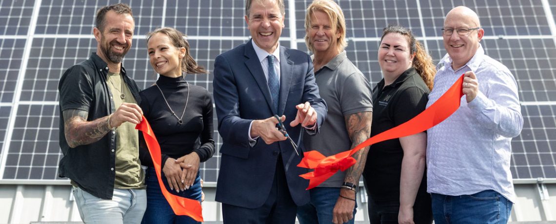 An office block in Bristol has turned its roof into a 'renewable power station' by installing solar panels thanks to funding from the West of England Mayoral Authority.