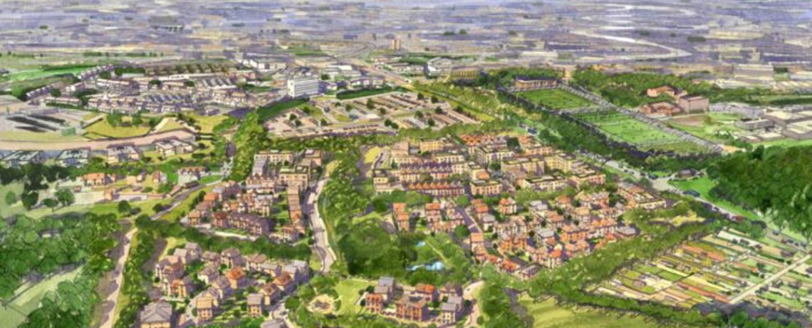 Proposals for a new environmentally-focused community bringing up to 555 new homes to Bristol have taken a step forward as a planning application has been submitted.