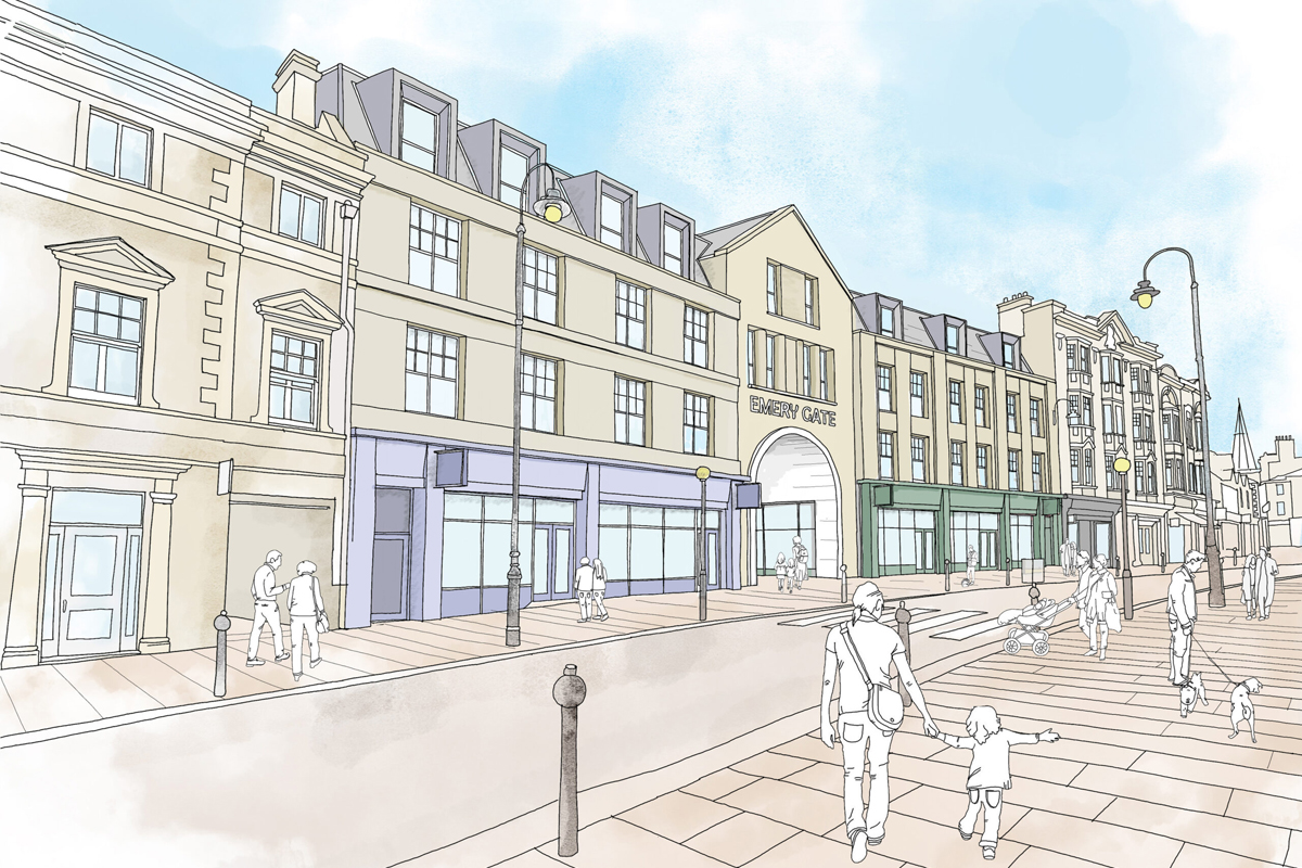 The owner of Chippenham's Emery Gate shopping centre has published its latest plans for the site.