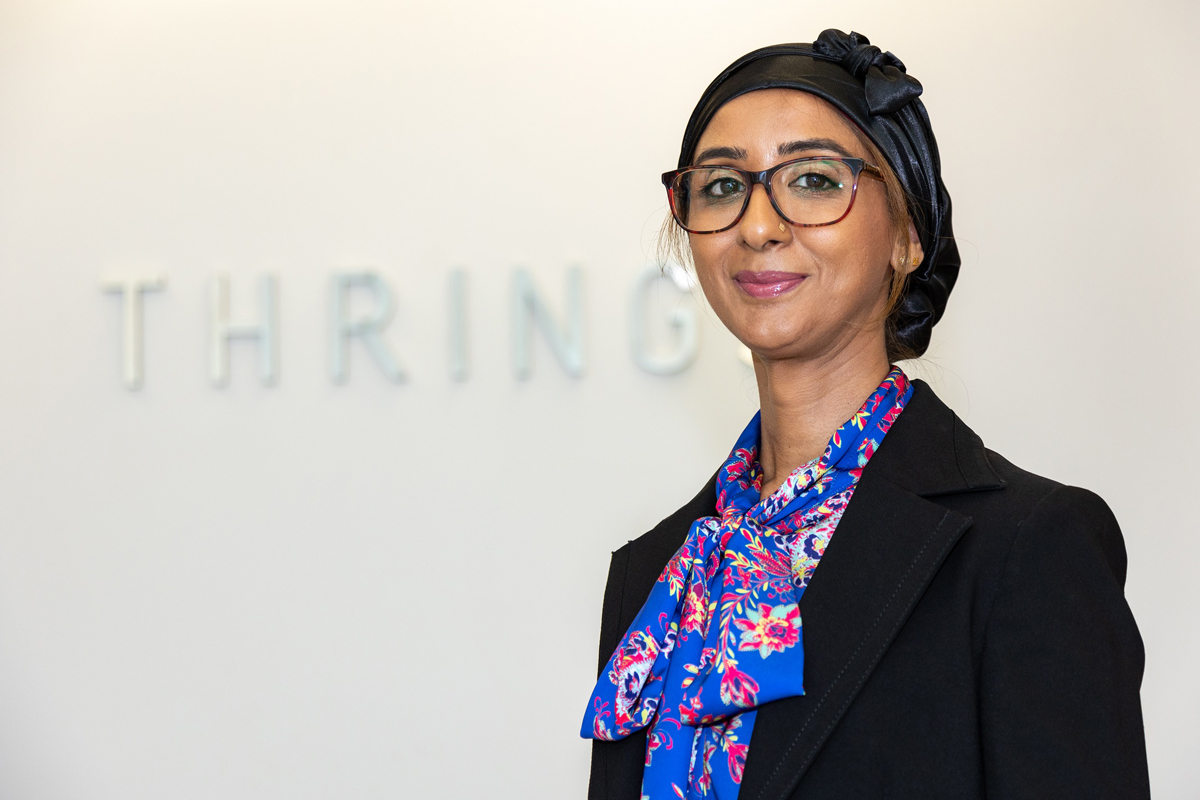 A partner at the Bristol office of law firm Thrings has been featured in a list of the 50 most influential Muslims in Europe.