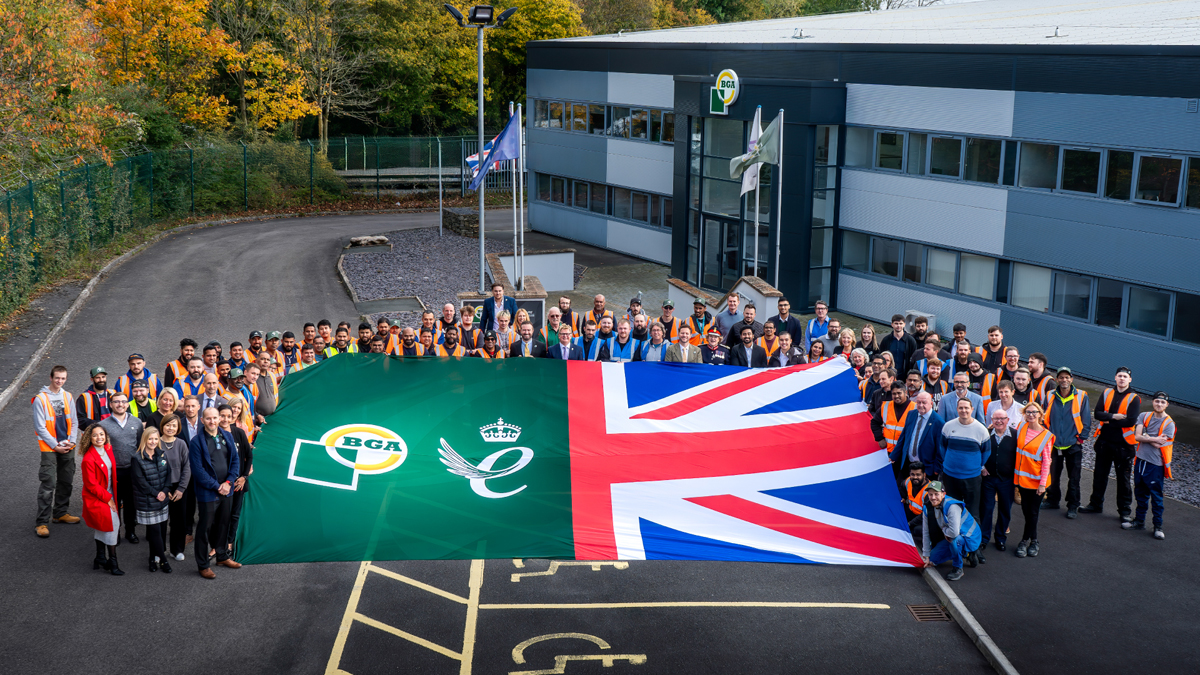 Swindon-based car parts manufacturer BG Automotive has been presented with a coveted King's Award for Trade.