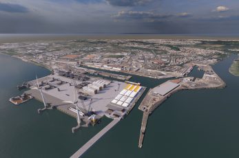 A new terminal for the assembly and launch of off-shore wind turbines is to be constructed at Avonmouth Docks.