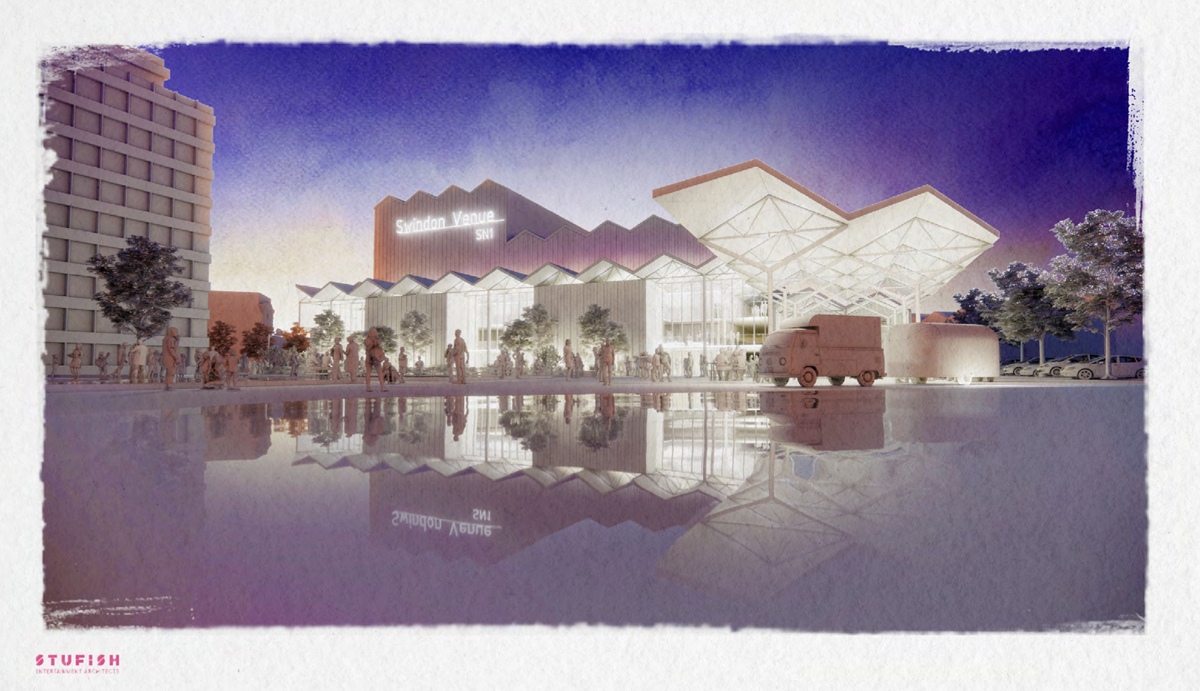 A 2,000 seat state-of-the-art performance venue to replace Swindon's ailing Wyvern Theatre is on the cards.