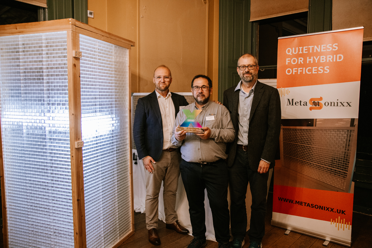 A startup that engineers advanced materials for sound and noise management has won Best Elevator Pitch at SETsquared Bristol’s acclaimed Tech-Xpo 2024 Showcase.