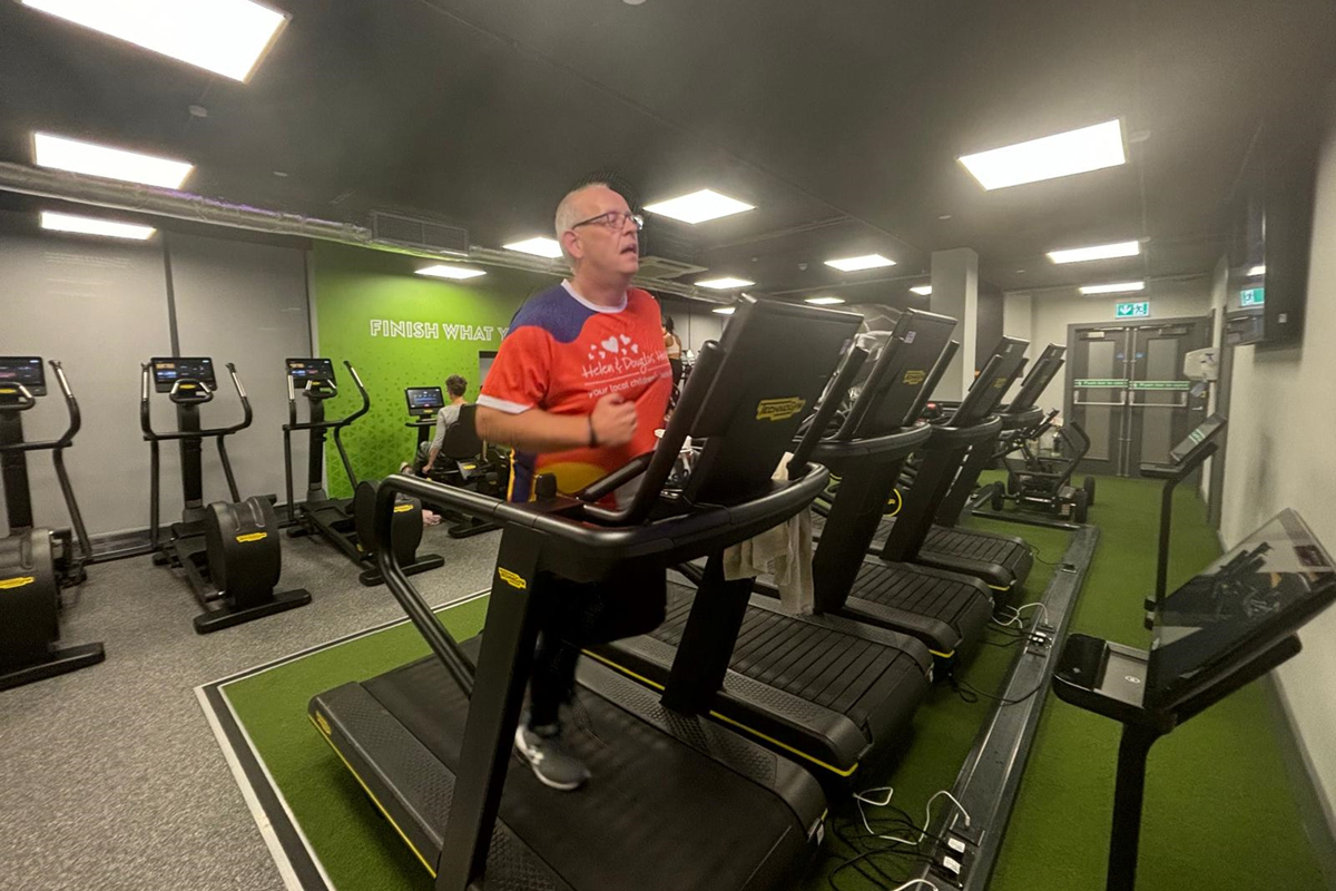 The managing director of Berkshire-based document management specialist Filestream is training after securing a place in next year's London Marathon.