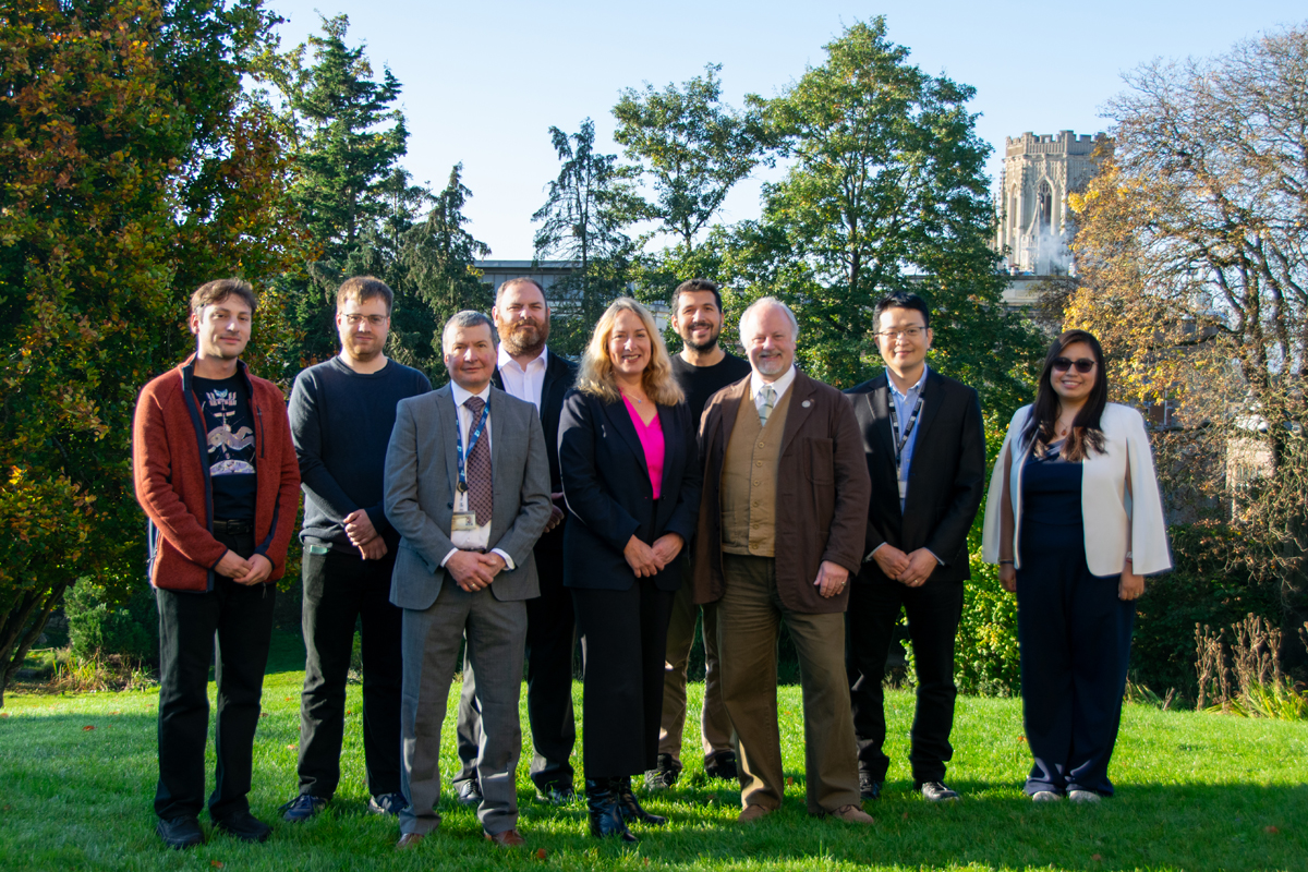 Some of the team behind the materials heading to the ISS