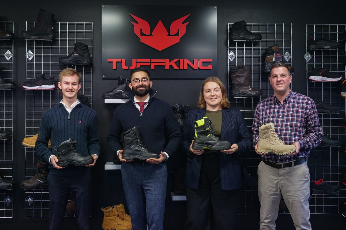 Swindon-based safety footwear manufacturer Tuffking is focused on growth after receiving a six-figure investment from the British Business Bank's South West Investment Fund.