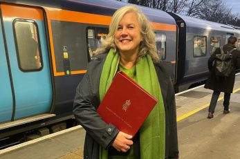 Heidi Alexander's first day on the job as transport minister